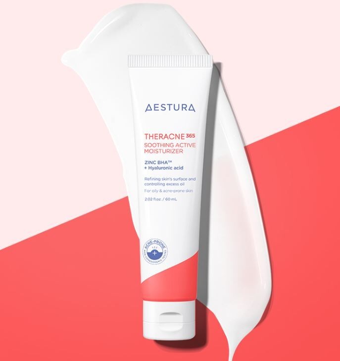 AESTURA THERACNE 365 SOOTHING ACTIVE MOISTURIZER 60ml