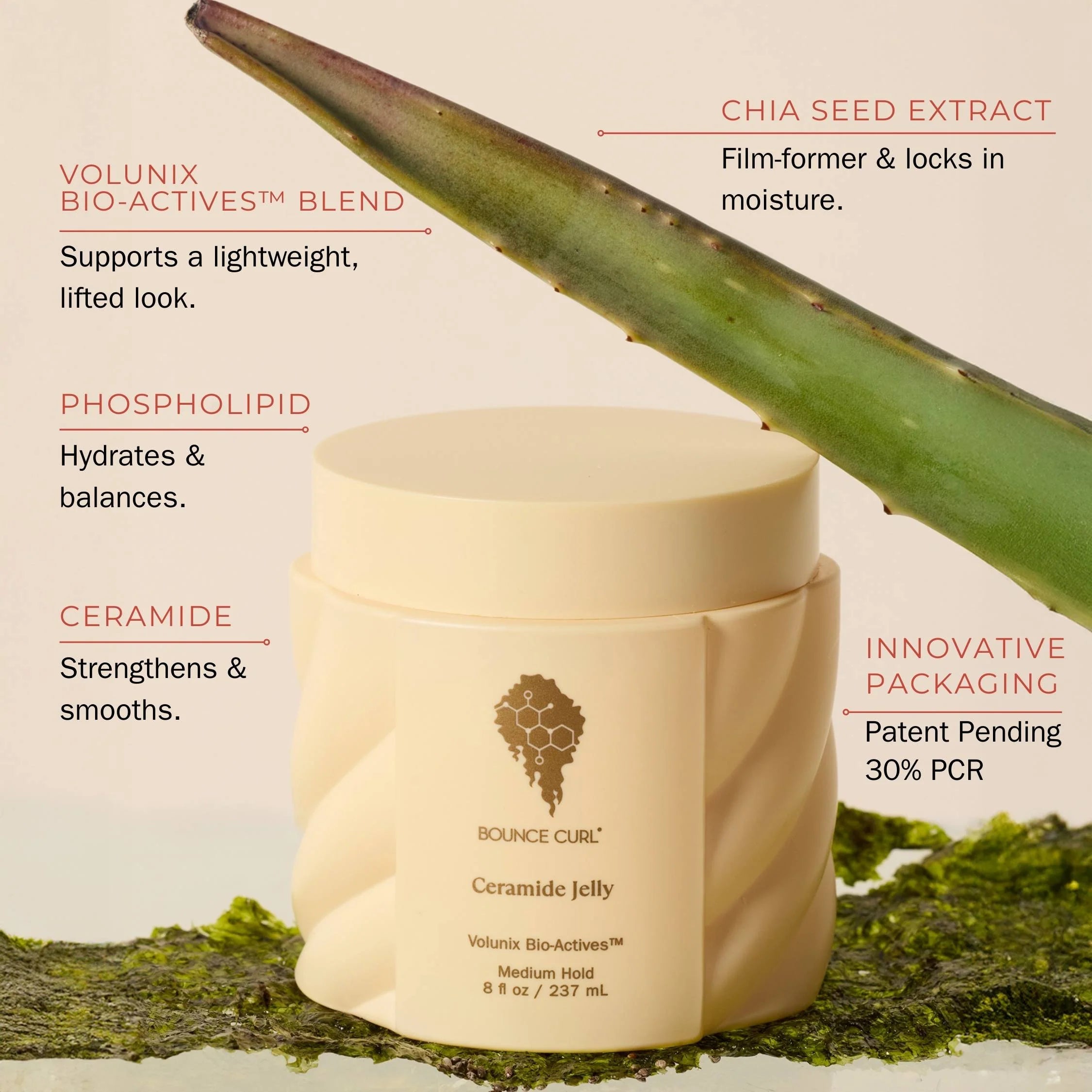 Bounce Curl Ceramide Jelly - product detail shot