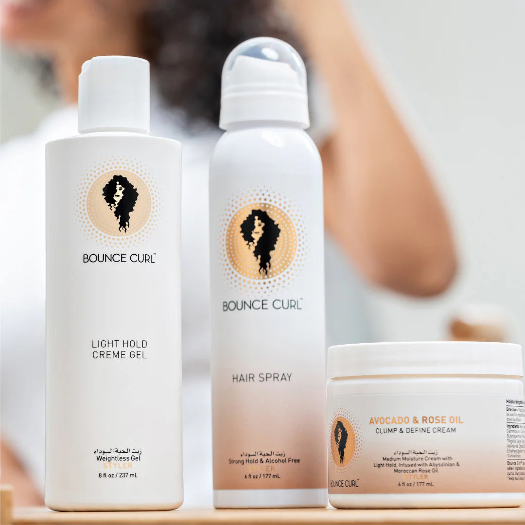 Bounce Curl Hair Styling Products - Close Up