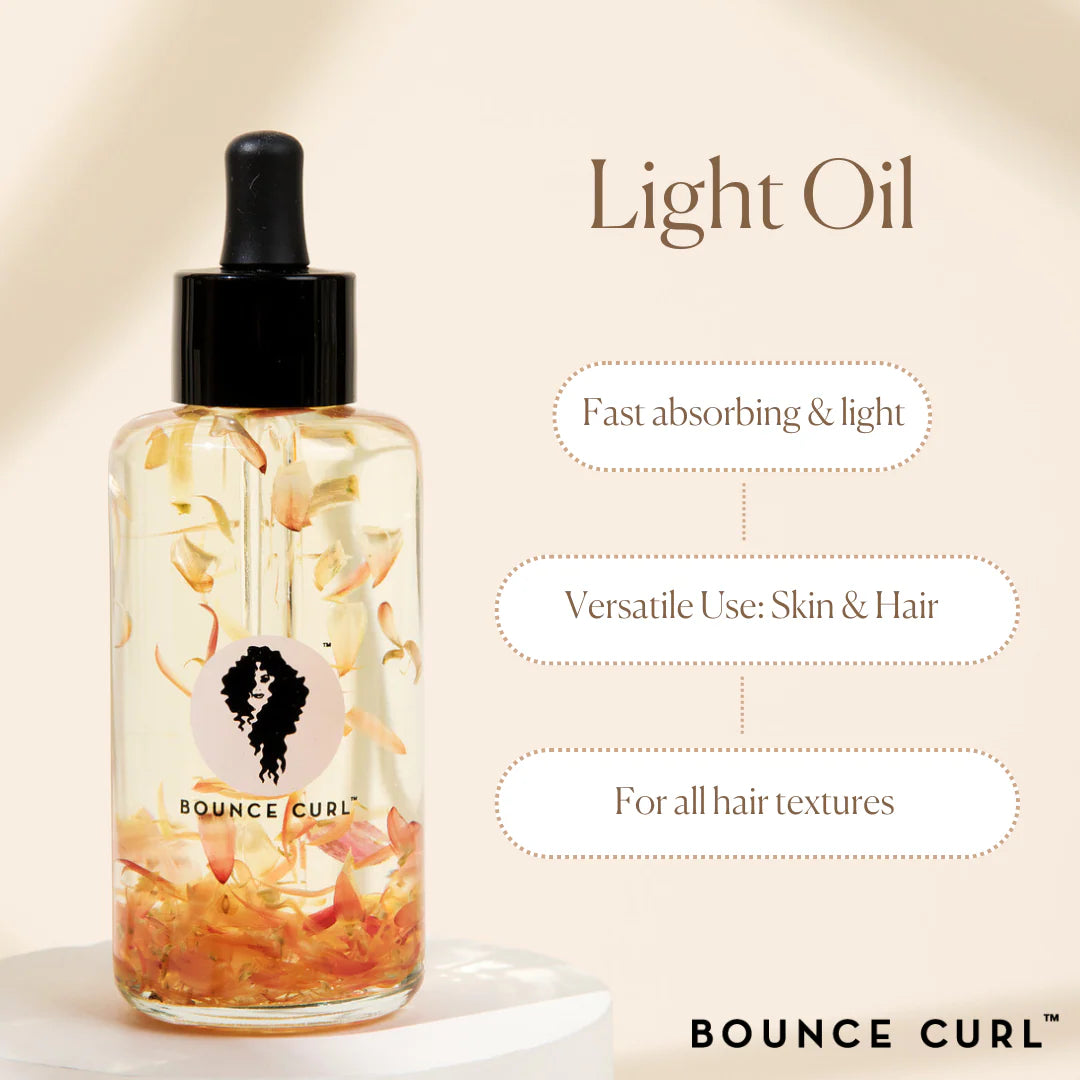 Bounce Curl Light Oil 100ml - Product - Benefits 