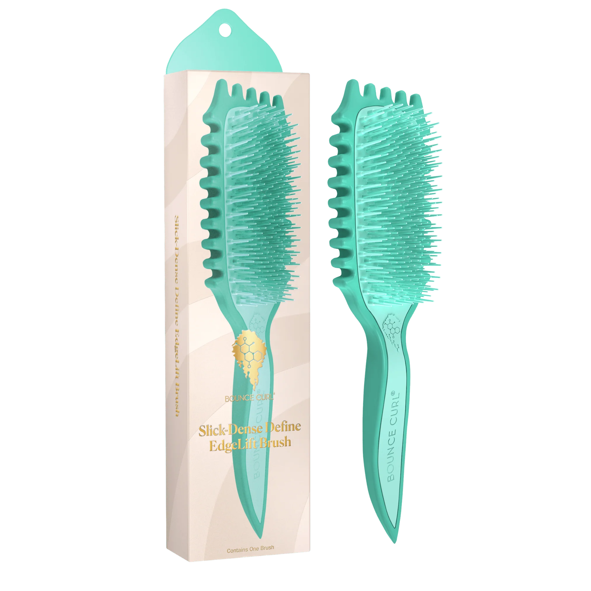 Bounce Curl Slick-Dense Define EdgeLift Brush - Teal