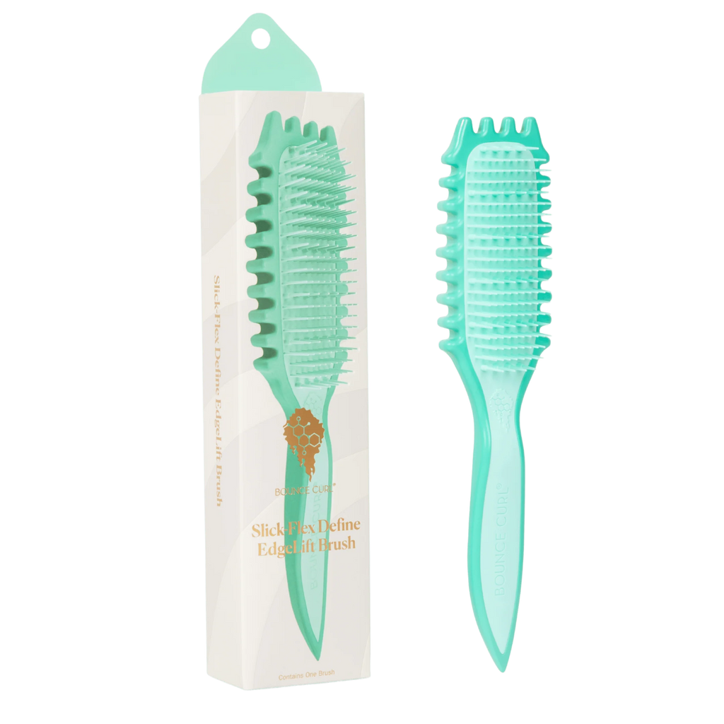 Bounce Curl Slick-Flex Define EdgeLift Brush - Teal