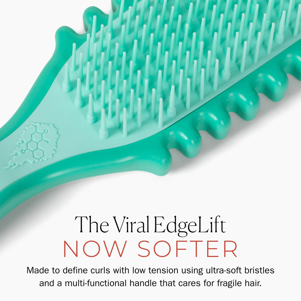 Bounce Curl Slick-Flex Define EdgeLift Brush - product infographic and benefits