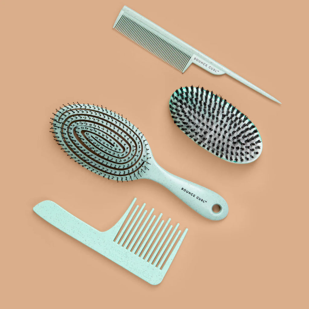 Bounce Curl Volume Comb - Comb and Brush comparison