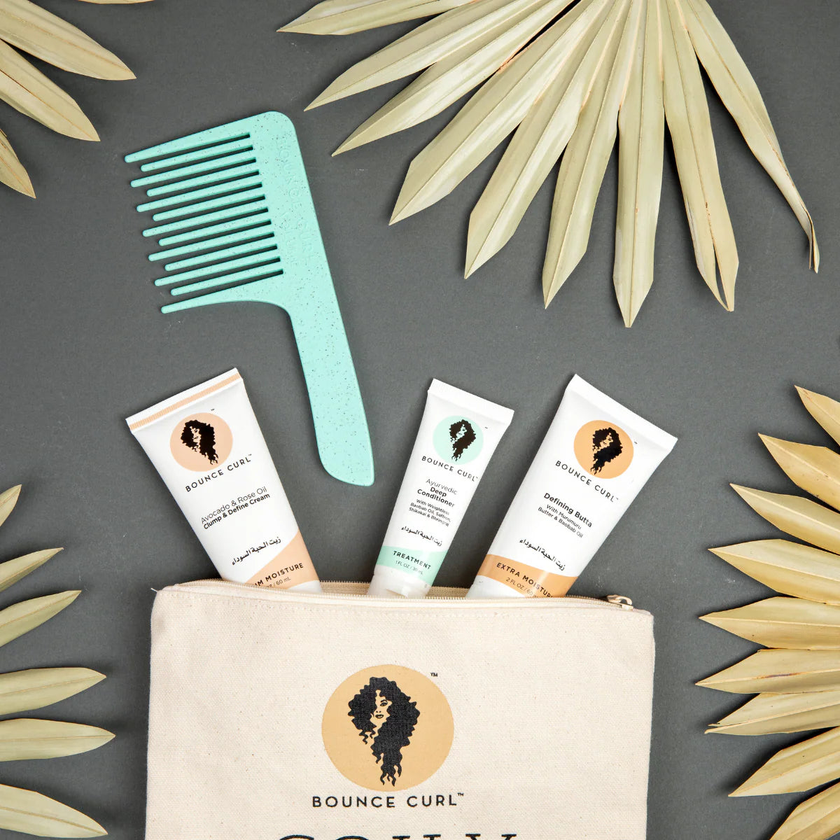 Bounce Curl Volume Comb - curl volumising comb lifestyle shot