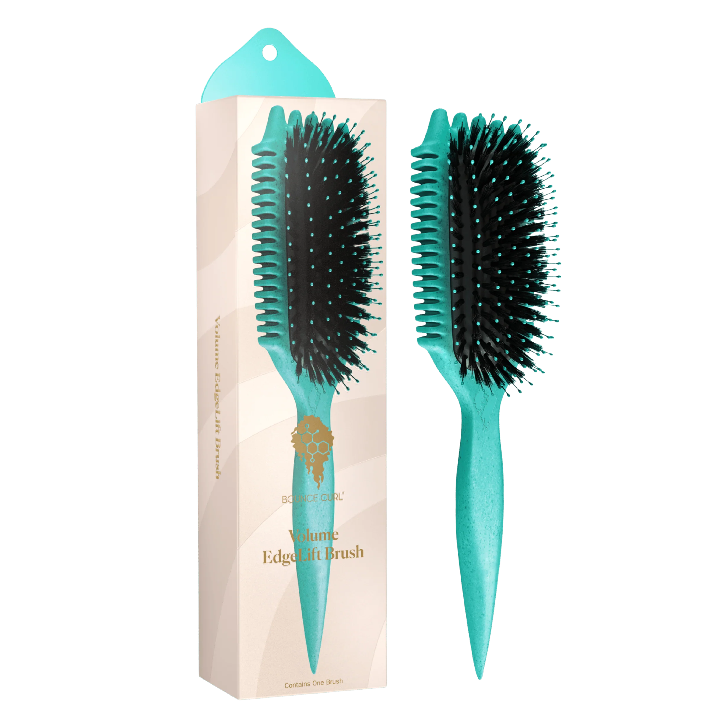 Bounce Curl Volume EdgeLift Brush - Teal
