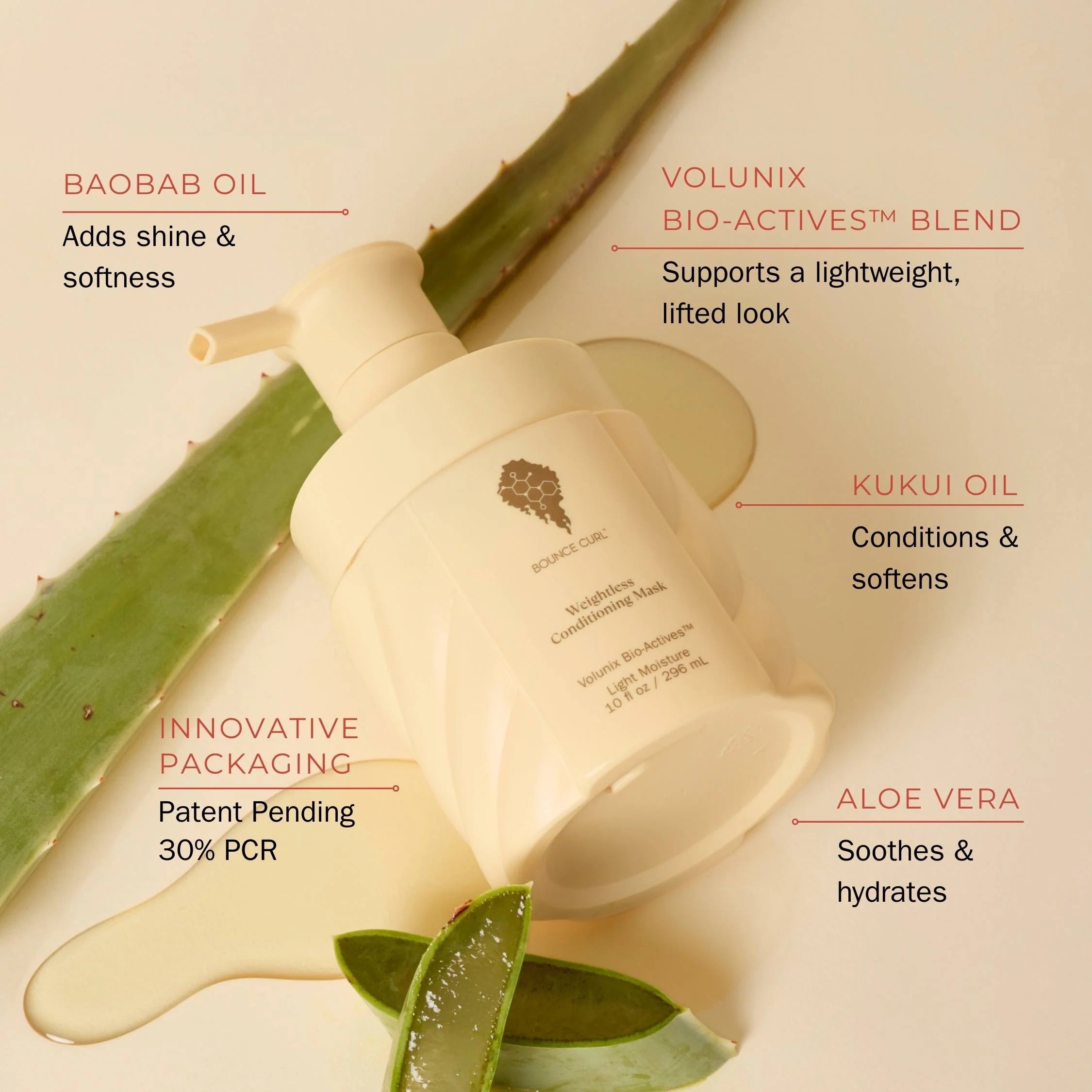 Bounce Curl Weightless Conditioning Mask - product detail shot