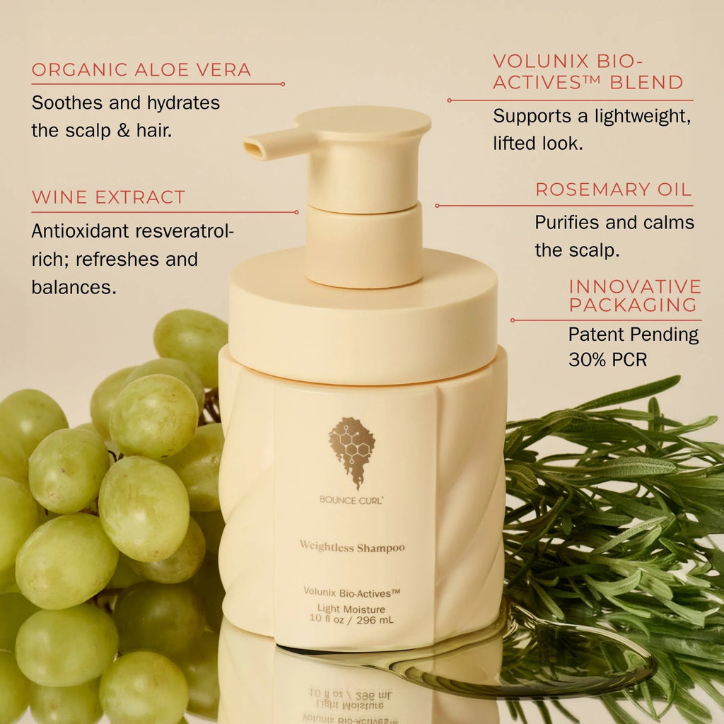 Bounce Curl Weightless Shampoo - full ingredients list