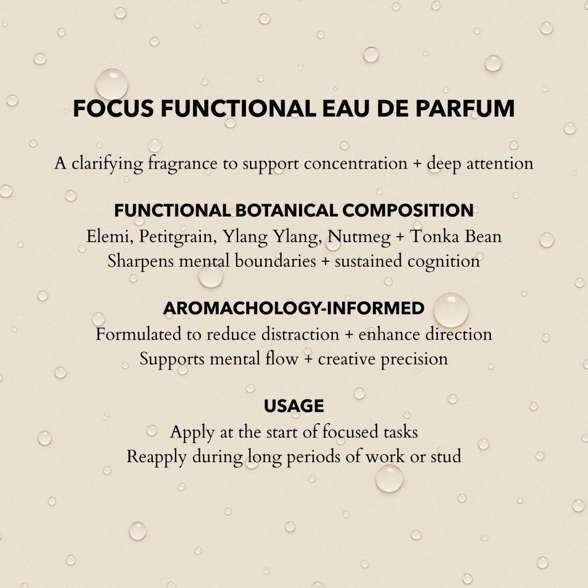 anatomē Focus Functional Parfum Travel 10ml