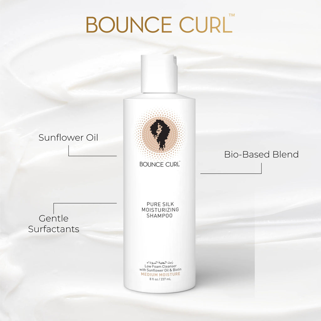 Bounce Curl Pure Silk Moisturizing Shampoo 237ml