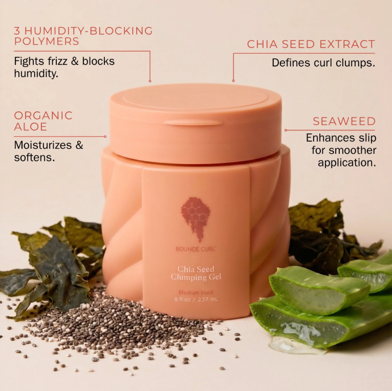 Bounce Curl Chia Seed Clumping Gel