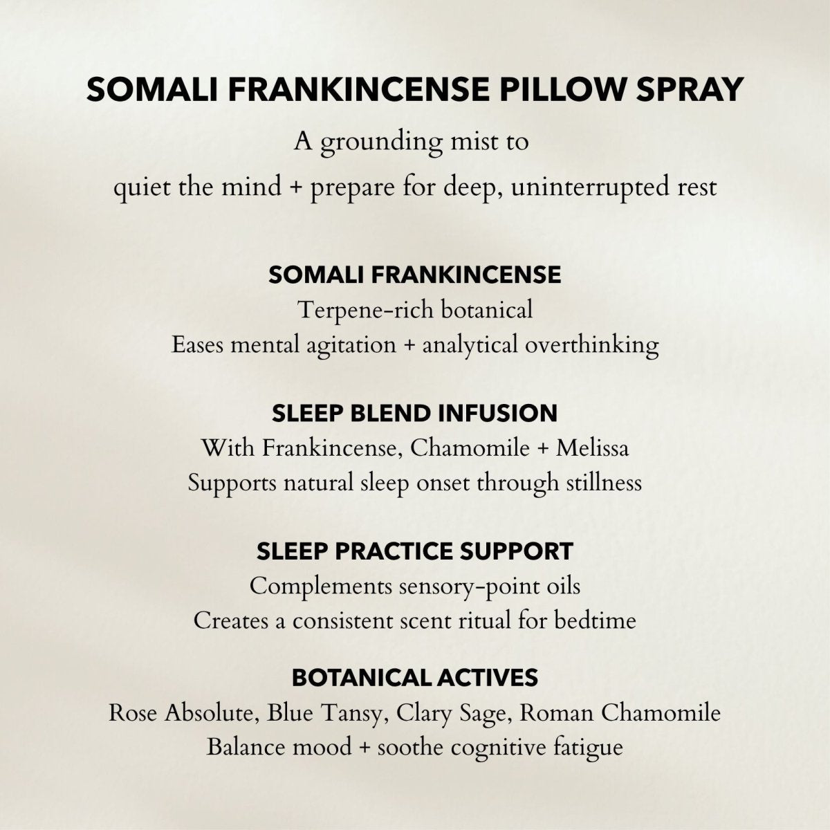 anatomē Somali Frankincense Pillow Spray