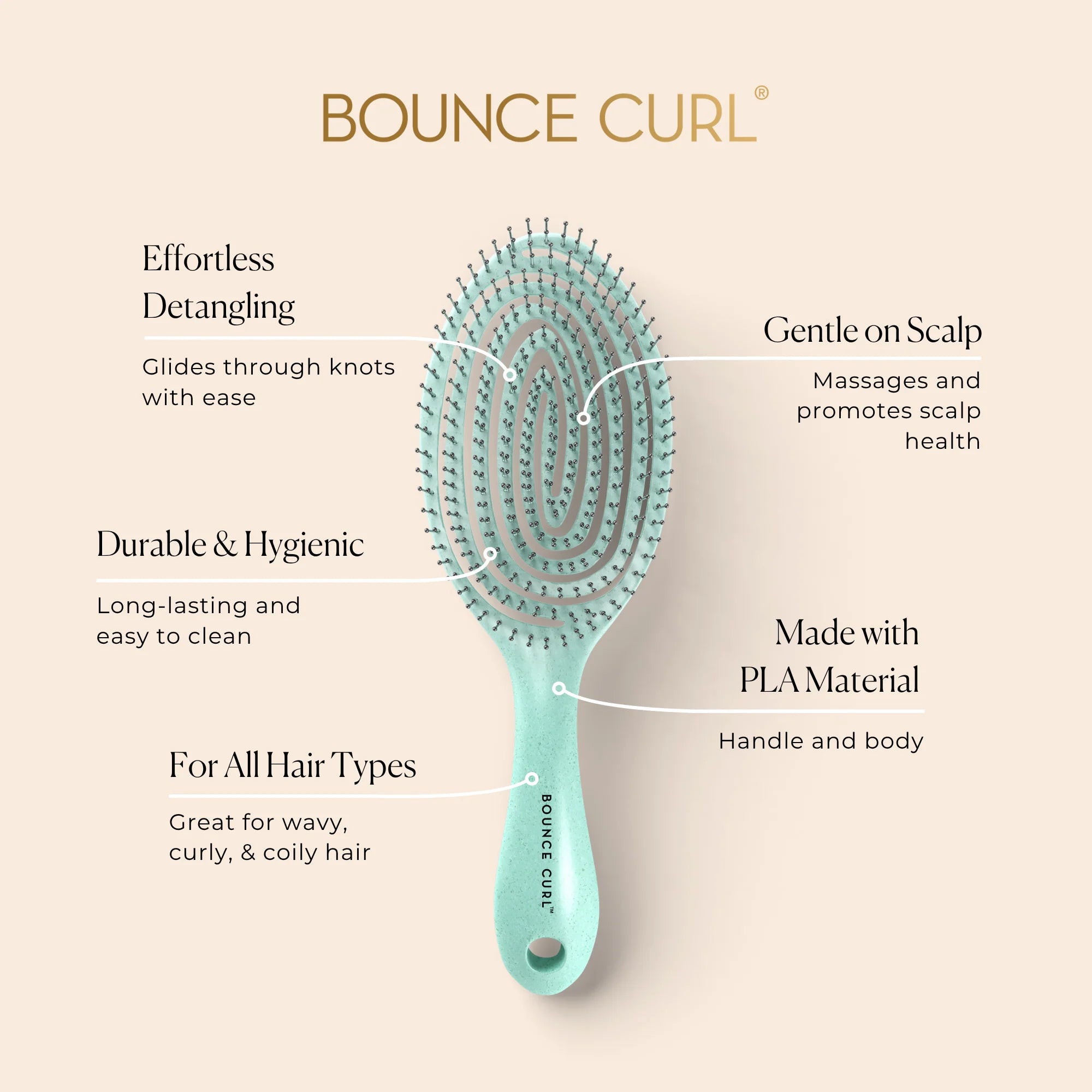 Bounce Curl Detangling Brush