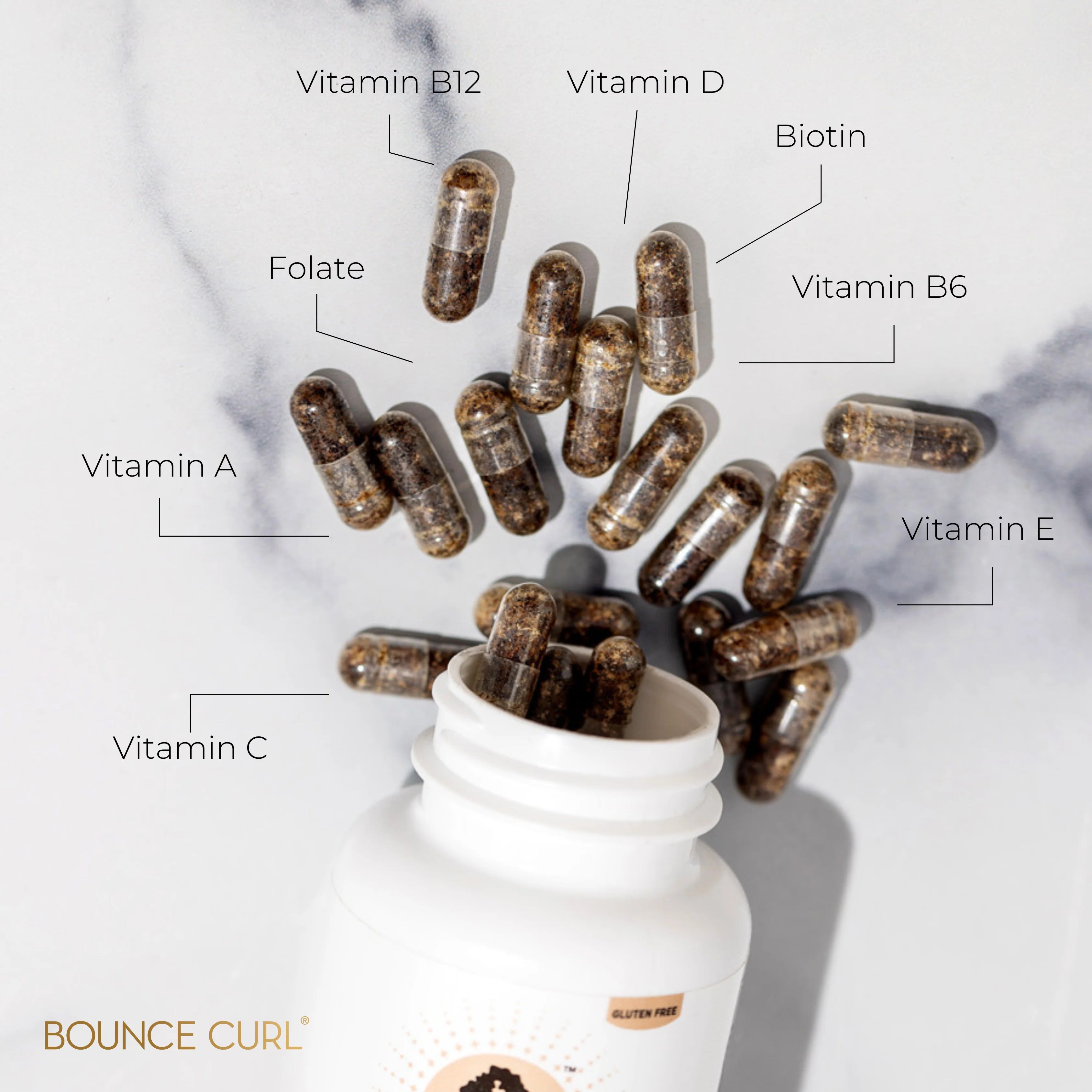 Bounce Curl Hair Vitamins