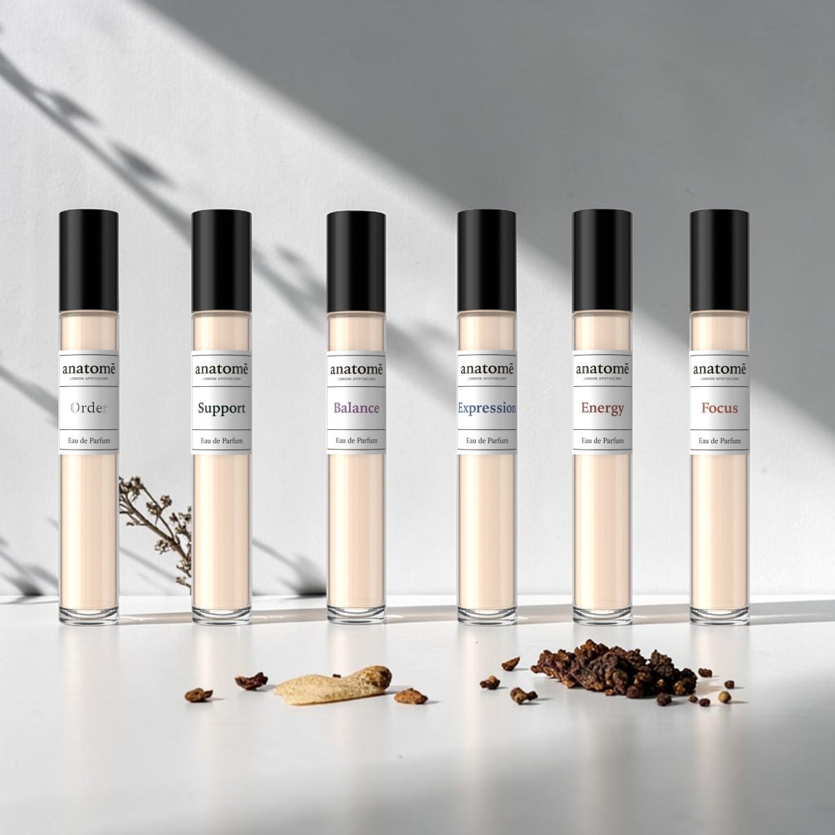 anatomē Parfum Travel | Discovery Set | 6 wellbeing parfums