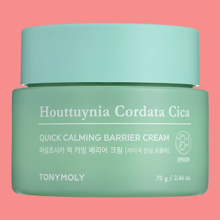 TONYMOLY Houttuynia Cordata Cica Quick Calming Barrier Cream 70g