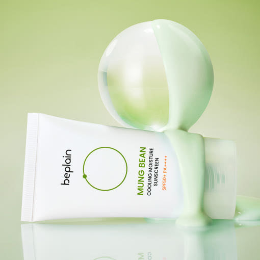 beplain Mung Bean Cooling Moisture Sunscreen SPF50+ PA++++ 50ml